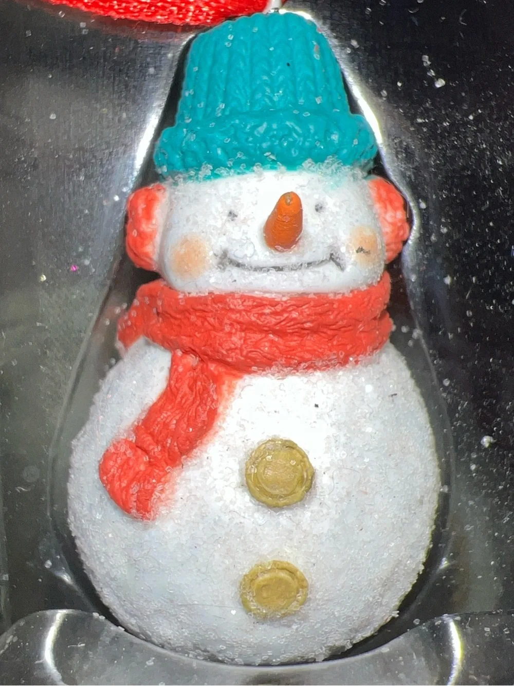 Hallmark 2013 Let It SnowMen 5 Mini Christmas Tree Ornaments NEW in Box